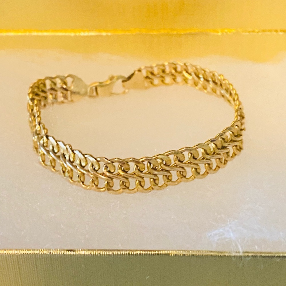 14k Double S Link Women’s Bracelet